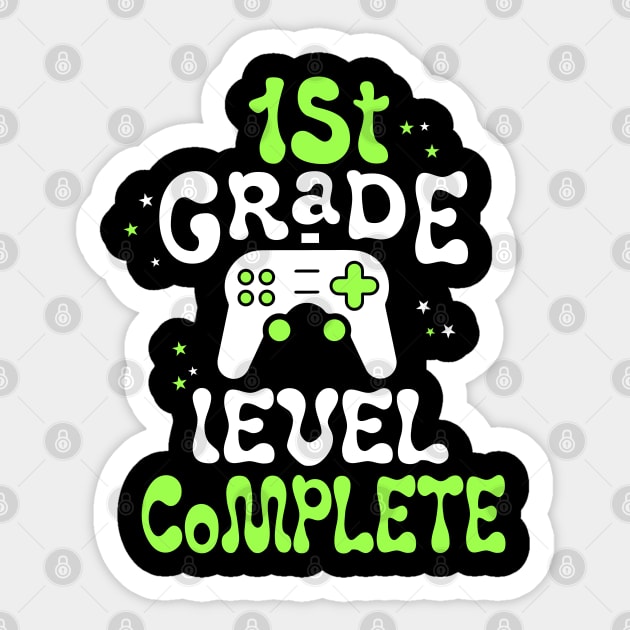 1st grade leuel complete Sticker by busines_night
